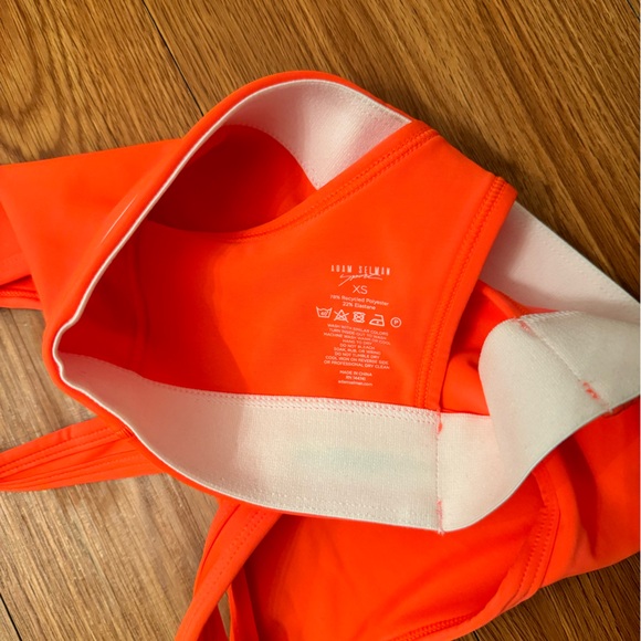 Adam Selman Sport Orange Sports Bra - Picture 2 of 3